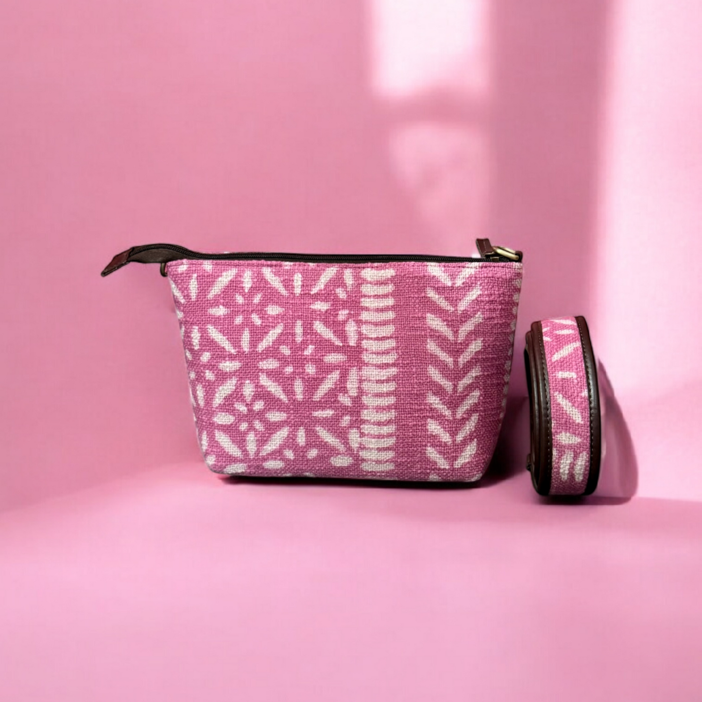 The Artisan Bloom Pouch (Detachable strap)