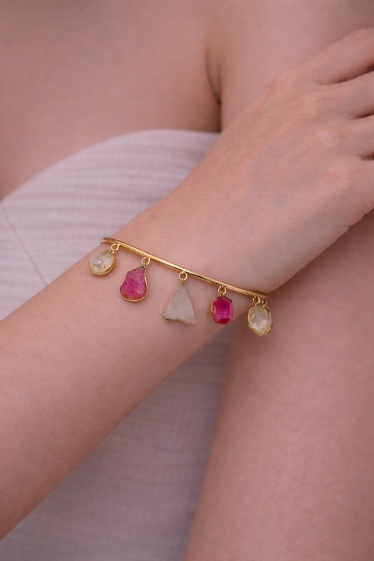 Prism Aura Charm Cuff