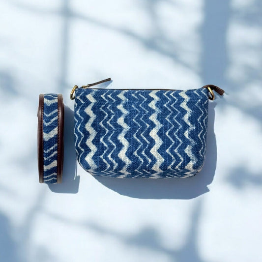 The Artisan Bloom Pouch (Detachable strap)