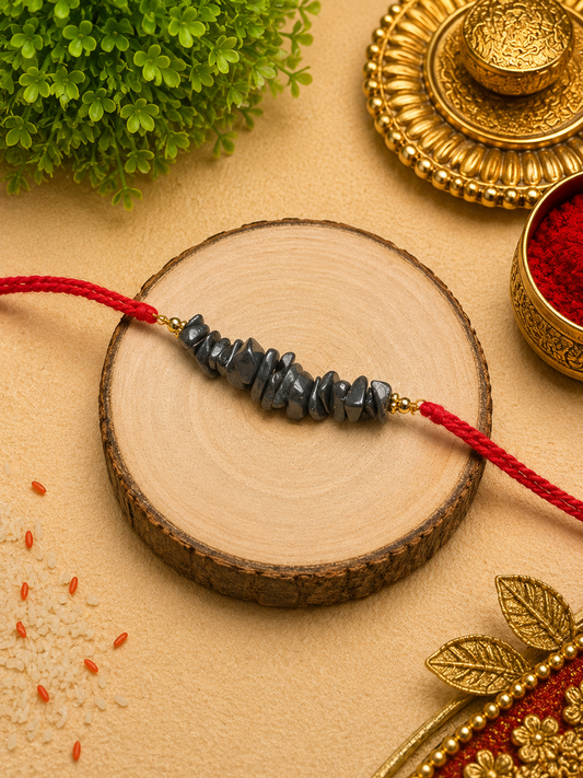 Pyrite Chips Rakhi