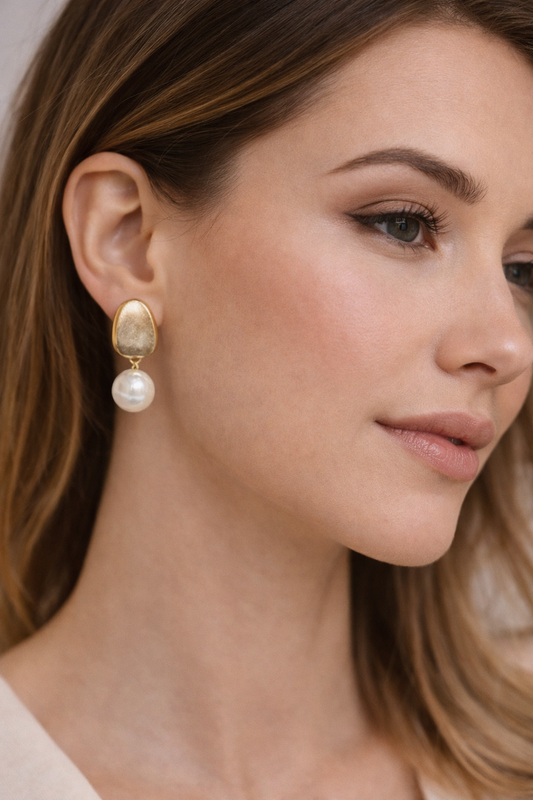 Aurelia Pearl Statement Earrings