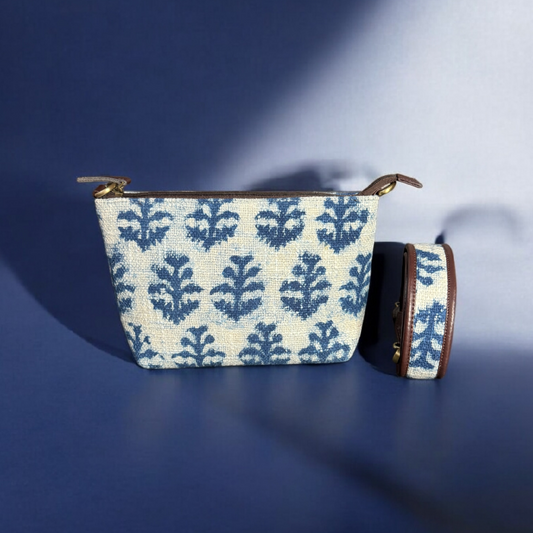 The Artisan Bloom Pouch (Detachable strap)